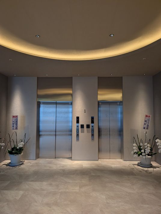 快適なエレベーター