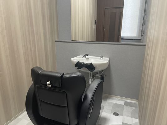 洗面台のある室内