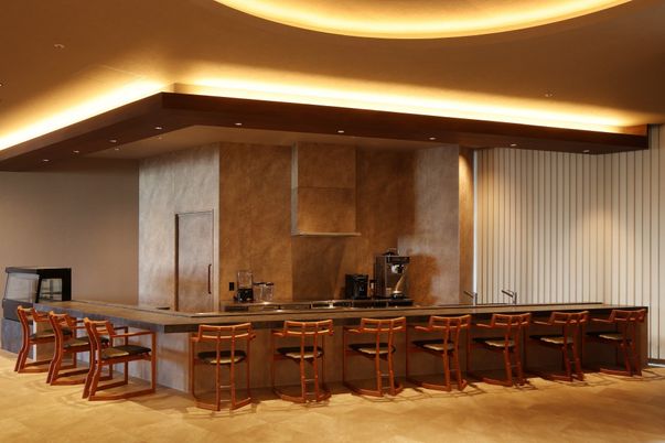 カウンター席のあるスペース