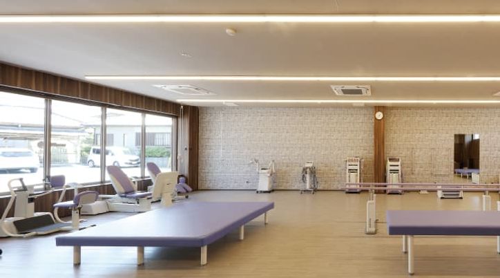 広い機能訓練室