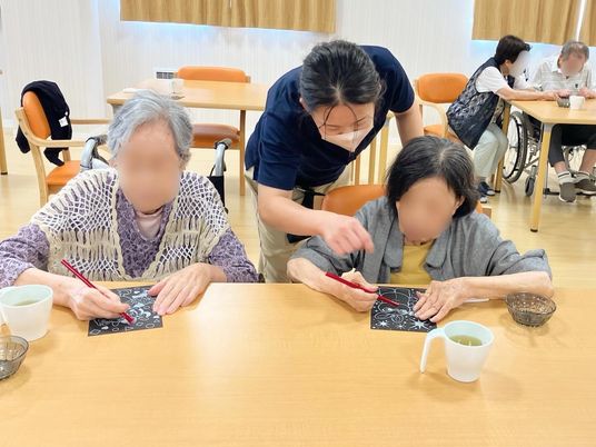 楽しそうに活動中のスペース