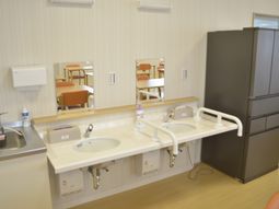 便利な洗面スペース