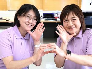 笑顔のスタッフイメージ