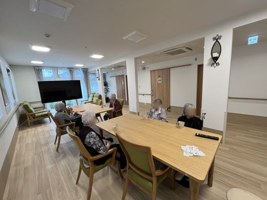 共有スペースの一コマ