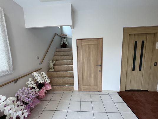 エントランスの風景