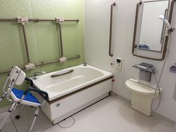 安全な入浴スペース