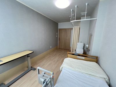 ゆったりとした居室