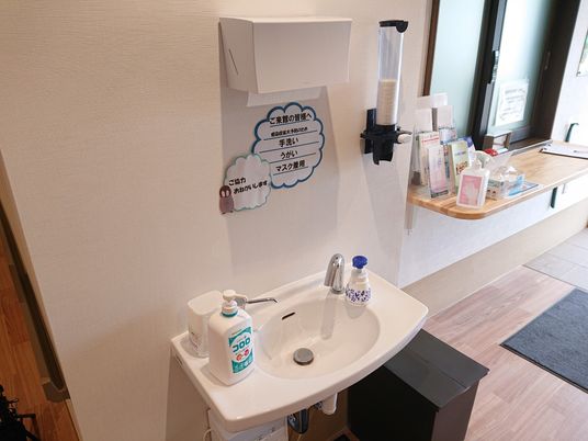 清潔感ある洗面台