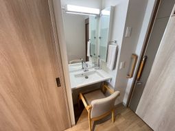 洗練された洗面台