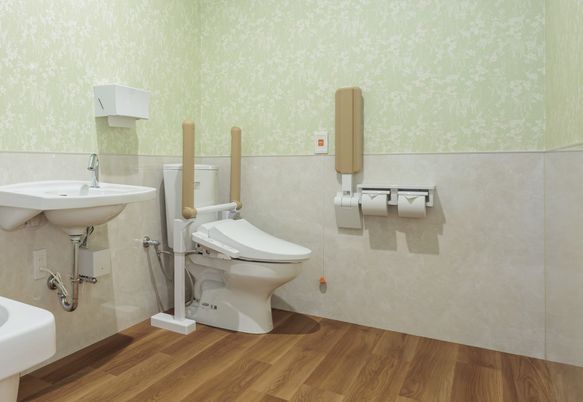 整備されたトイレの洗面台