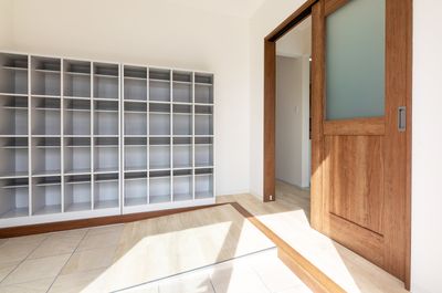 開放感を感じる玄関