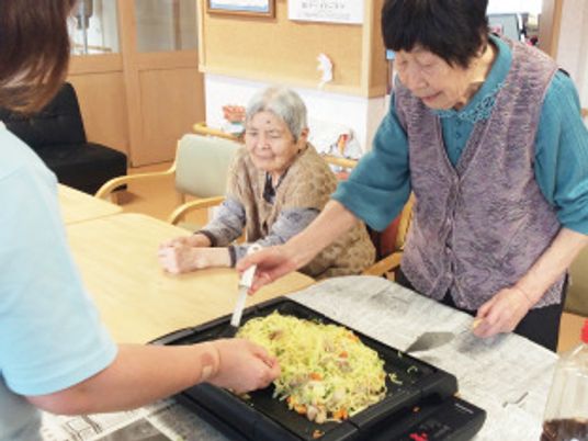 料理活動を行う居室