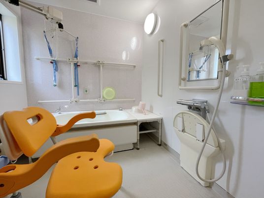 安全な設計の浴室