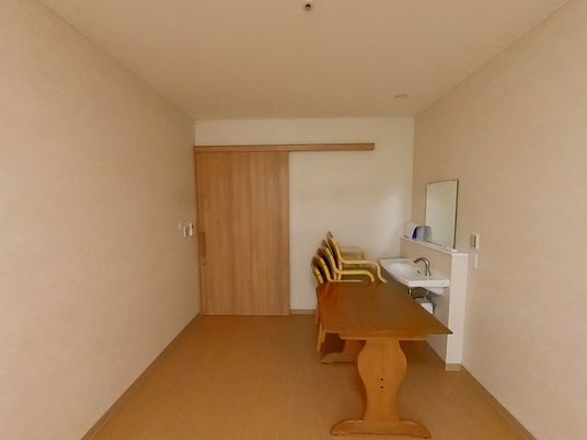 静かな個室の居室