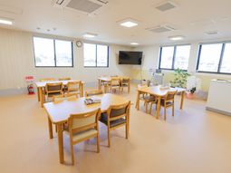 広々とした食堂