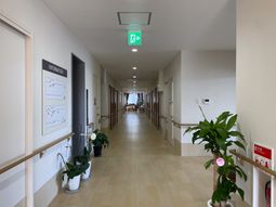 明るい廊下