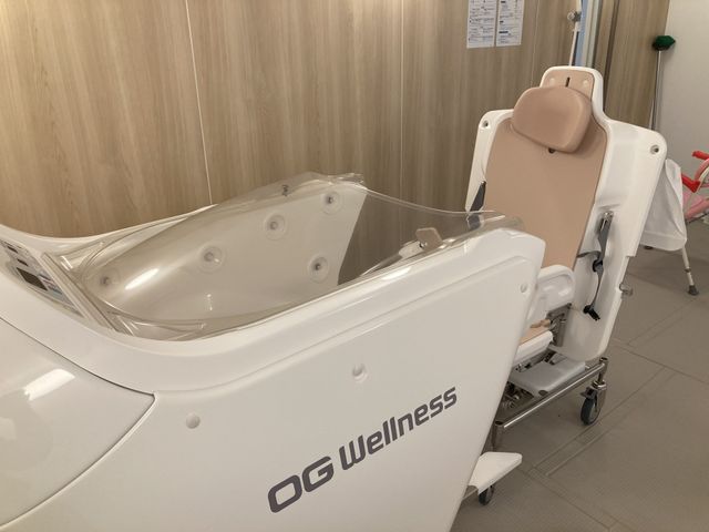 泡風呂付きの設備