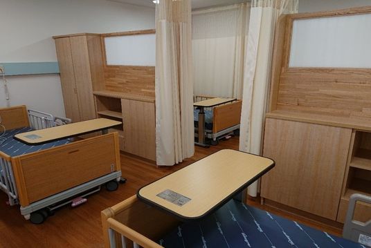 プライベートな居室エリア