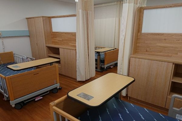 プライベートな居室エリア