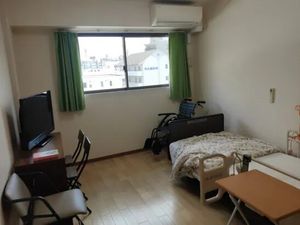窓のある居室  