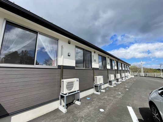 ゆったりした居室の外観