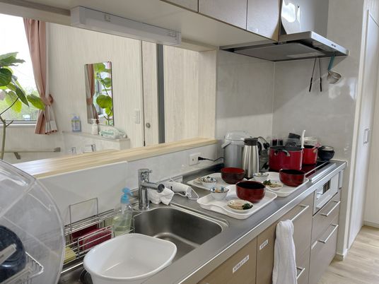 清潔感のあるキッチン