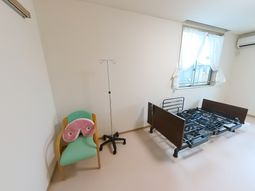個室の一角