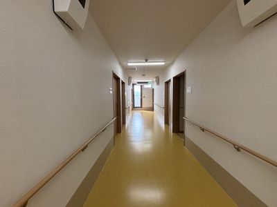 明るい廊下