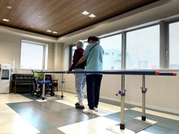 リハビリを行う機能訓練室