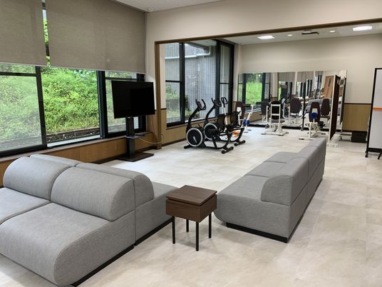 快適なジムスペース