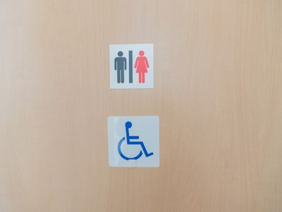 トイレのピクトサイン