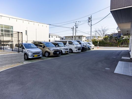 駐車場の外観