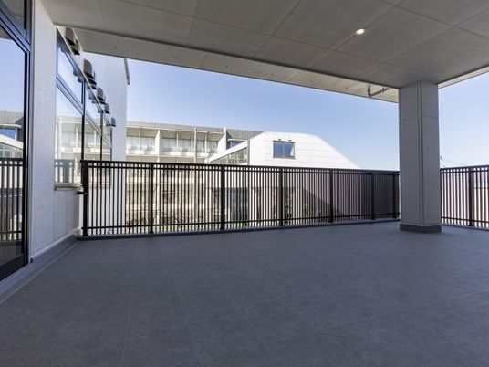 広々としたテラス