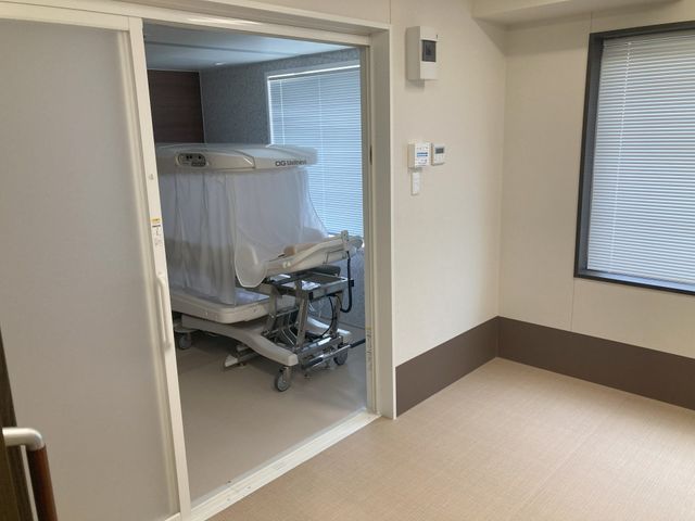 居室の開放感ある入口