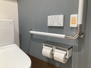 バリアフリーのトイレ
