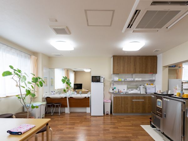 設備充実した広い居室