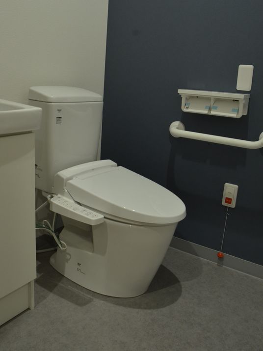 清潔感のあるトイレの様子