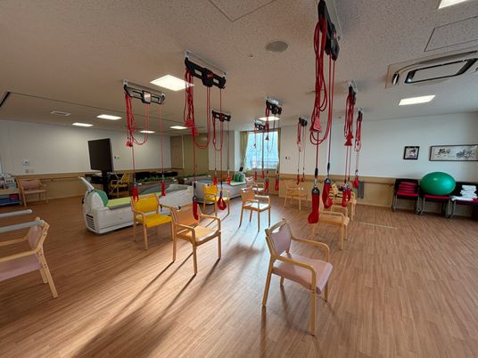 広々とした機能訓練室