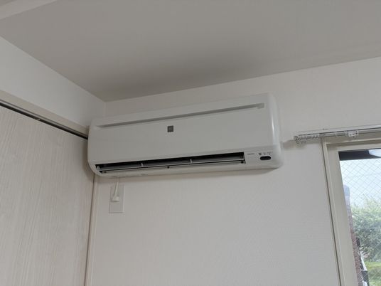 快適な空間のエアコン