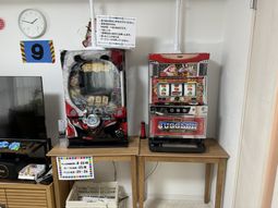ゲーム機のある室内