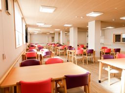 ゆとりの食堂空間