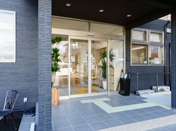 明るいエントランス