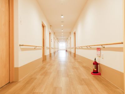 広々とした廊下