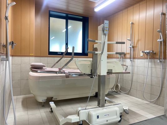 機械浴槽の部屋