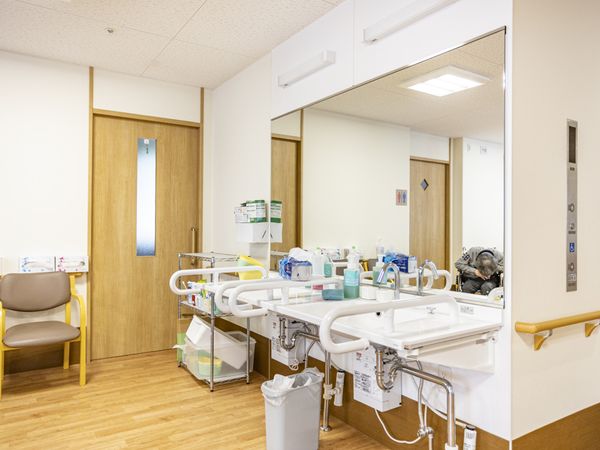 設備が充実した洗面台