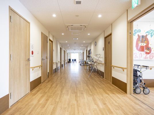 長い廊下