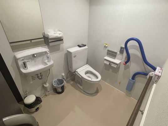 清潔感のあるトイレ空間
