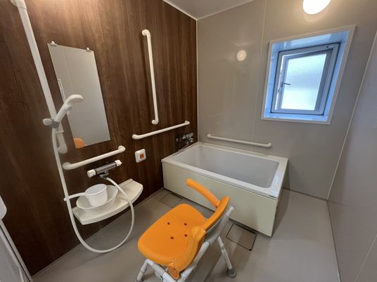 安全な浴室設備