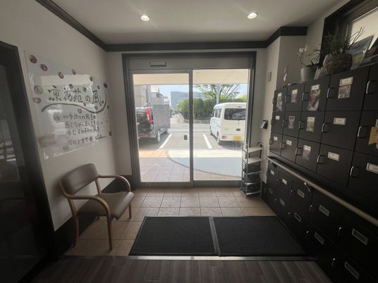 エントランスの風景