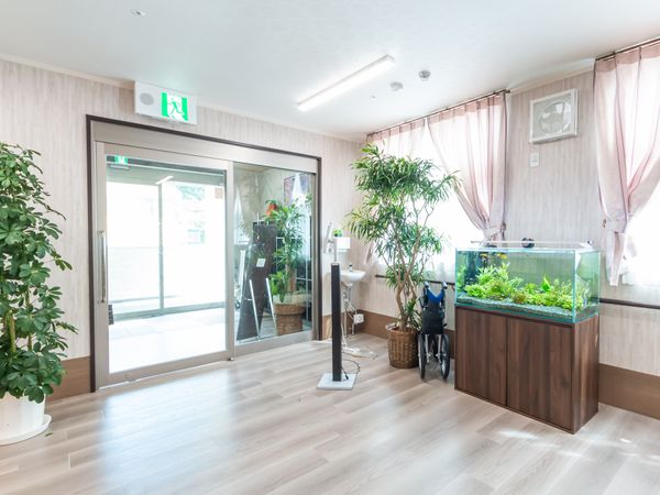 居心地の良いエントランス